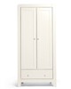 Dover White 3 Piece Cotbed Set with Dresser Changer & Wardrobe image number 9